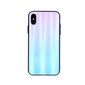 Aurora Glass case for Samsung Galaxy A22 4G blue-pink hind ja info | Telefoni kaaned, ümbrised | kaup24.ee