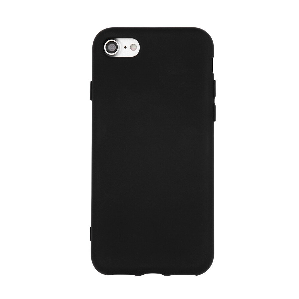 Silicon case for Samsung Galaxy S22 black цена и информация | Telefoni kaaned, ümbrised | kaup24.ee