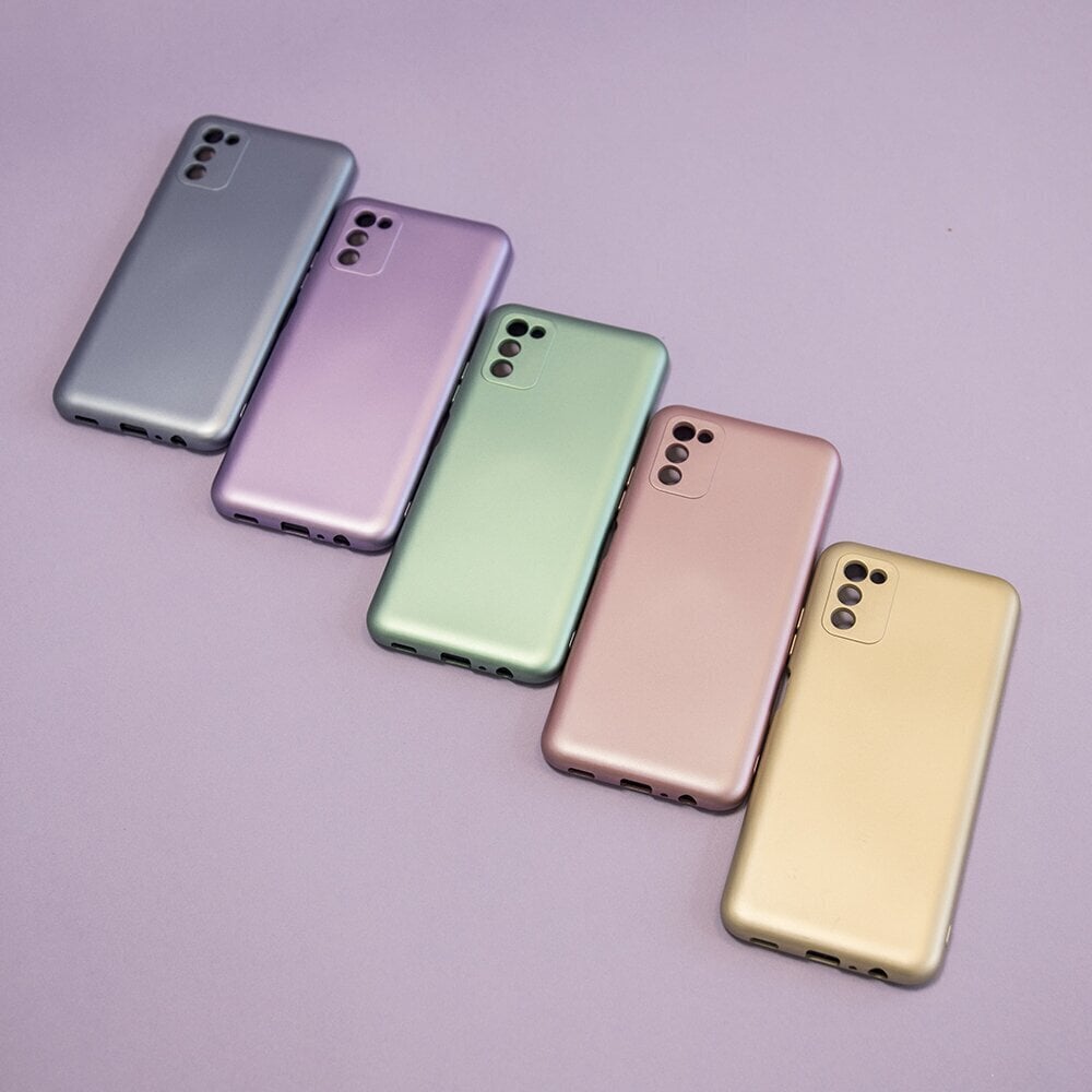 Metallic case for Samsung Galaxy A13 5G green цена и информация | Telefoni kaaned, ümbrised | kaup24.ee