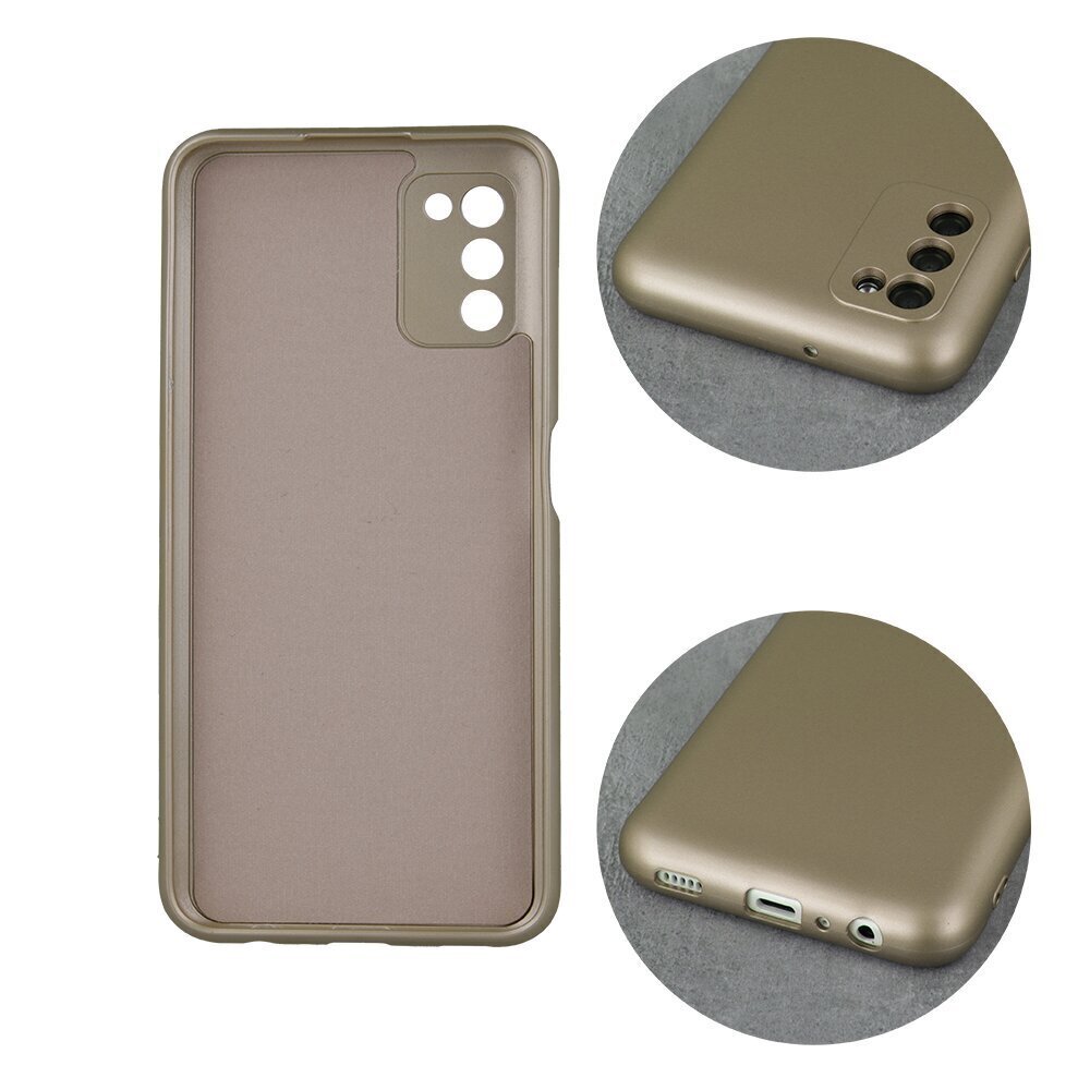 Metallic case for Samsung Galaxy S22 gold цена и информация | Telefoni kaaned, ümbrised | kaup24.ee