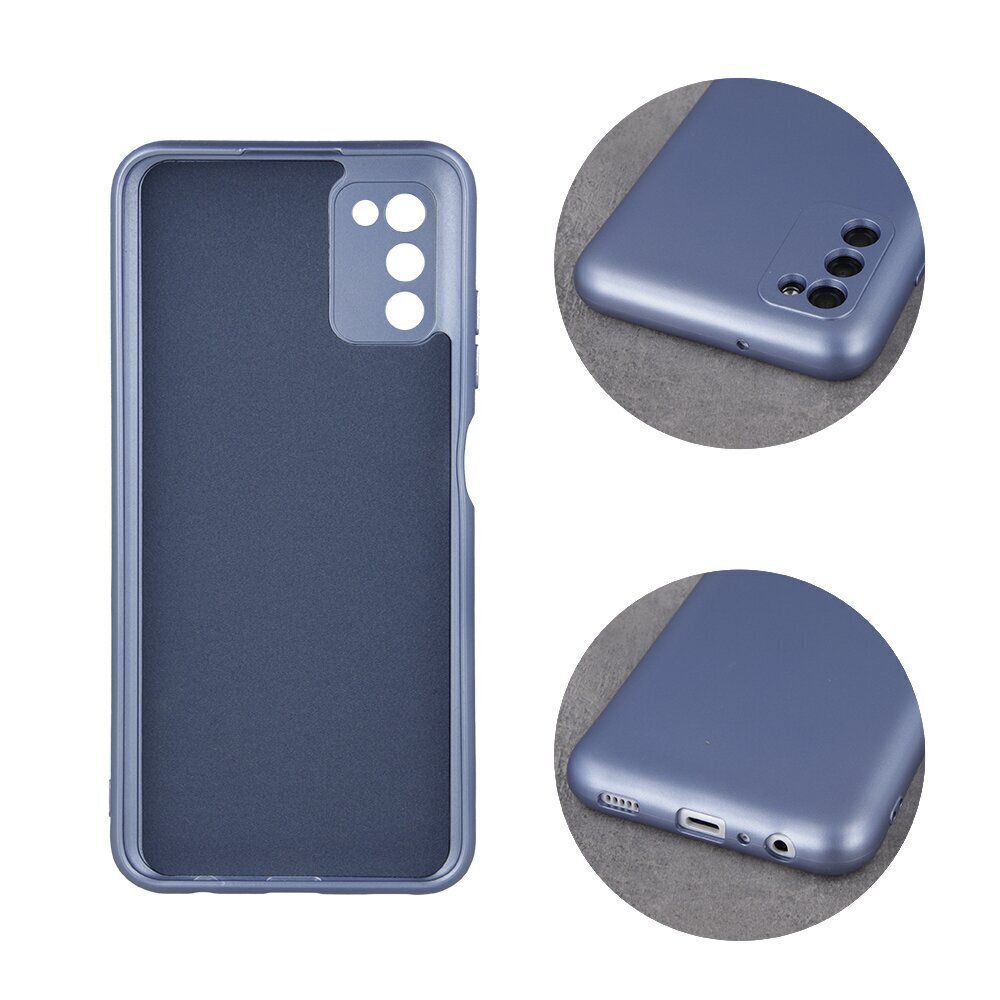 Metallic case for Samsung Galaxy S22 light blue цена и информация | Telefoni kaaned, ümbrised | kaup24.ee