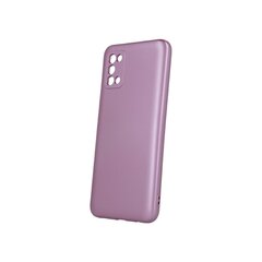 Metallic case for Samsung Galaxy A03S pink hind ja info | Telefoni kaaned, ümbrised | kaup24.ee