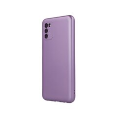 Metallic case for Samsung Galaxy A03S violet hind ja info | Telefoni kaaned, ümbrised | kaup24.ee