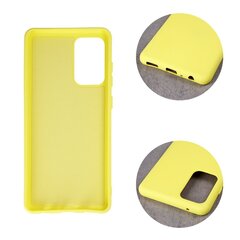 Silicon case for Samsung Galaxy A52 4G / A52 5G / A52S 5G yellow цена и информация | Чехлы для телефонов | kaup24.ee