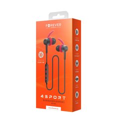 Bluetooth earphones Forever 4Sport BSH-400 red цена и информация | Наушники | kaup24.ee