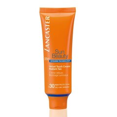 Niisutav päikesekaitsekreem näole Lancaster Sun Beauty Care SPF30 50 ml цена и информация | Кремы от загара | kaup24.ee