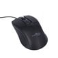 Maxlife Home Office MXHM-01 optical mouse 1000 DPI 1,2 m black цена и информация | Hiired | kaup24.ee