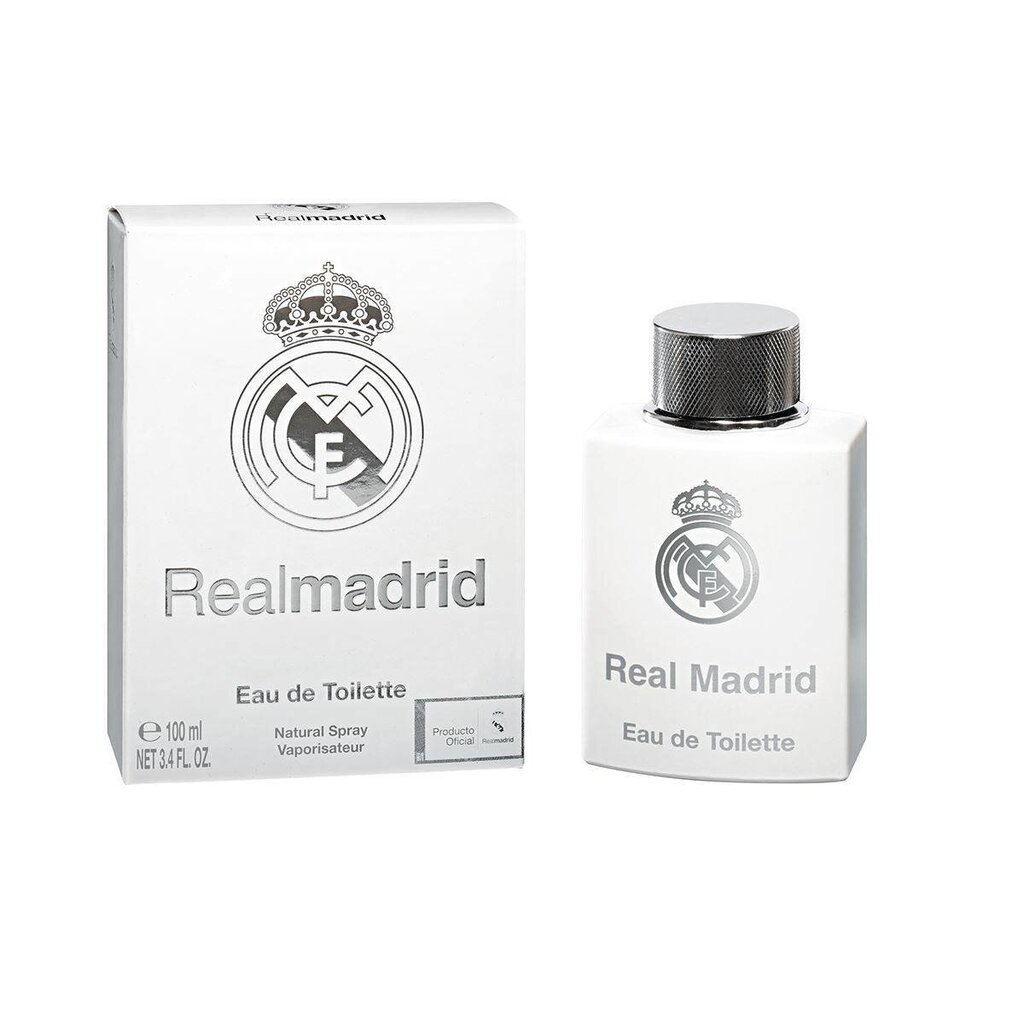 EP Line Real Madrid – Eau de Toilette Spray 100 ml hind ja info | Meeste parfüümid | kaup24.ee