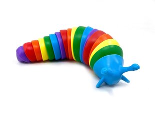 Rainbow slug/24 цена и информация | Drewniana Wieża Piramida Kura Nakładanie Kolorowych Kwadratów LD-15 15276 | kaup24.ee