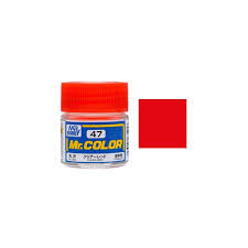 Краска Mr.Hobby - Mr.Color C-047 Clear Red, 10 мл  цена и информация | Принадлежности для рисования, лепки | kaup24.ee