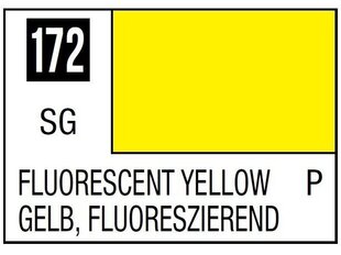 Mr.Hobby - Mr.Color C-172 Fluoerscent Yellow, 10m hind ja info | Kunstitarbed, voolimise tarvikud | kaup24.ee
