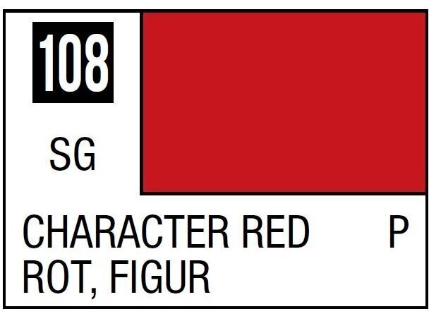 Mr.Hobby - Mr.Color C-108 Character Red, 10m hind ja info | Kunstitarbed, voolimise tarvikud | kaup24.ee