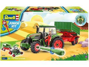 Трактор с прицепом и фигуркой Revell - Junior Kit 00817 цена и информация | Конструкторы и кубики | kaup24.ee