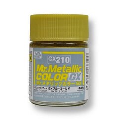 Краска Mr.Hobby - Mr.Color GX Blue Gold, GX-210, 18 мл цена и информация | Принадлежности для рисования, лепки | kaup24.ee