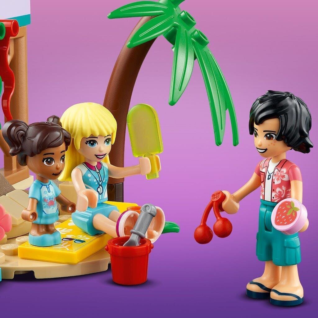 41710 LEGO® Friends Surfarite rannameelelahutus цена и информация | Klotsid ja konstruktorid | kaup24.ee