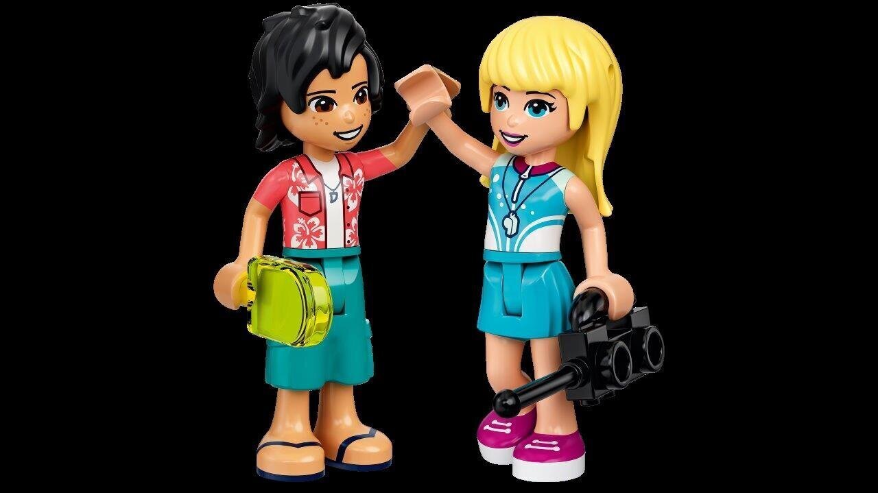 41710 LEGO® Friends Surfarite rannameelelahutus цена и информация | Klotsid ja konstruktorid | kaup24.ee