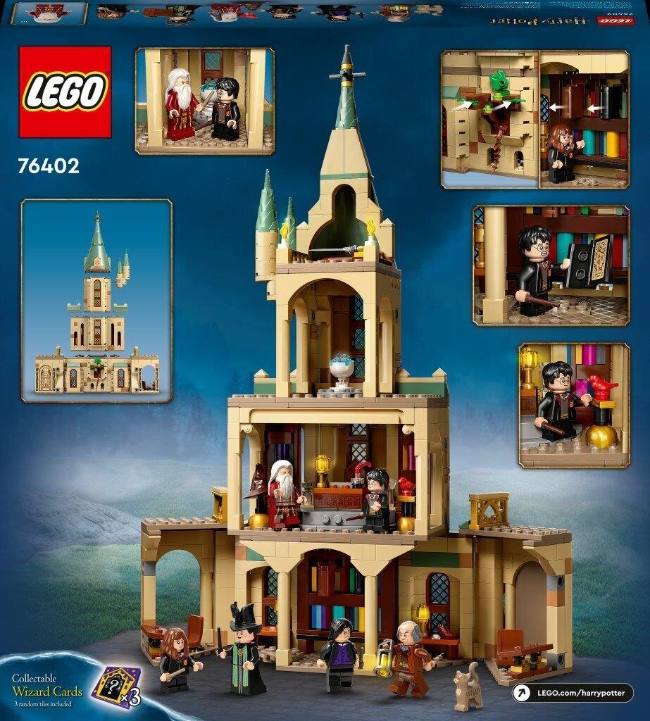 76402 LEGO® Harry Potter Hogvartsas: Dumbledore'i kontor цена и информация | Klotsid ja konstruktorid | kaup24.ee