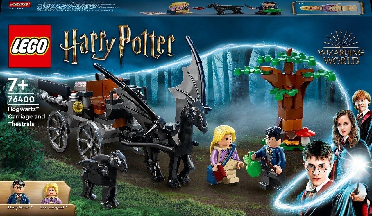 76400 LEGO® Harry Potter Sigatüüka vanker koos testralitega hind ja info | Klotsid ja konstruktorid | kaup24.ee