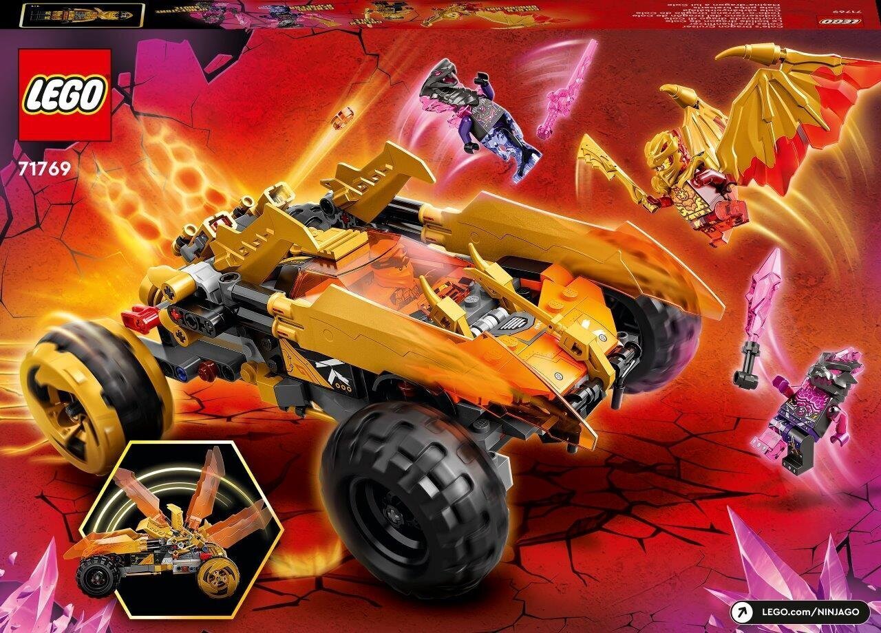 71769 LEGO® NINJAGO Cole Draakoni auto цена и информация | Klotsid ja konstruktorid | kaup24.ee