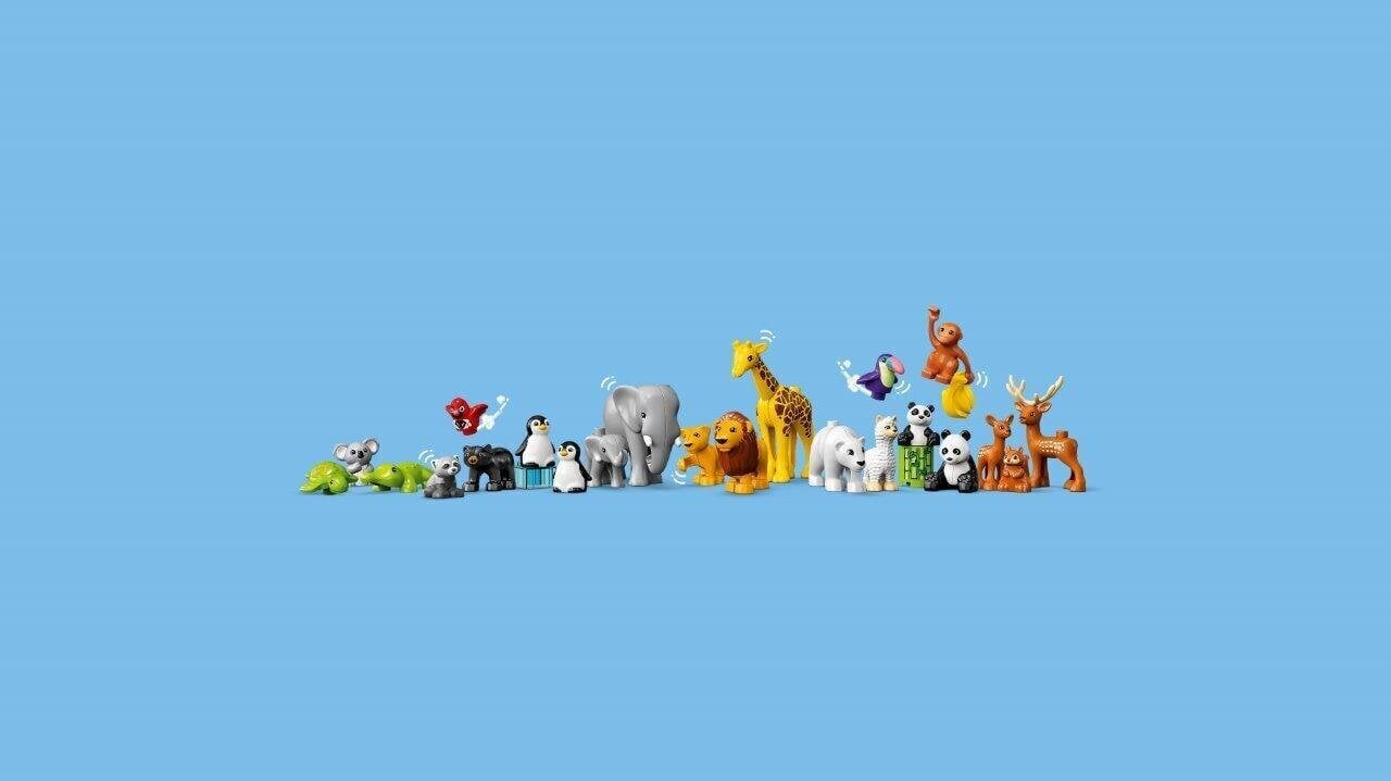 10975 LEGO® DUPLO Maailma metsloomad hind ja info | Klotsid ja konstruktorid | kaup24.ee