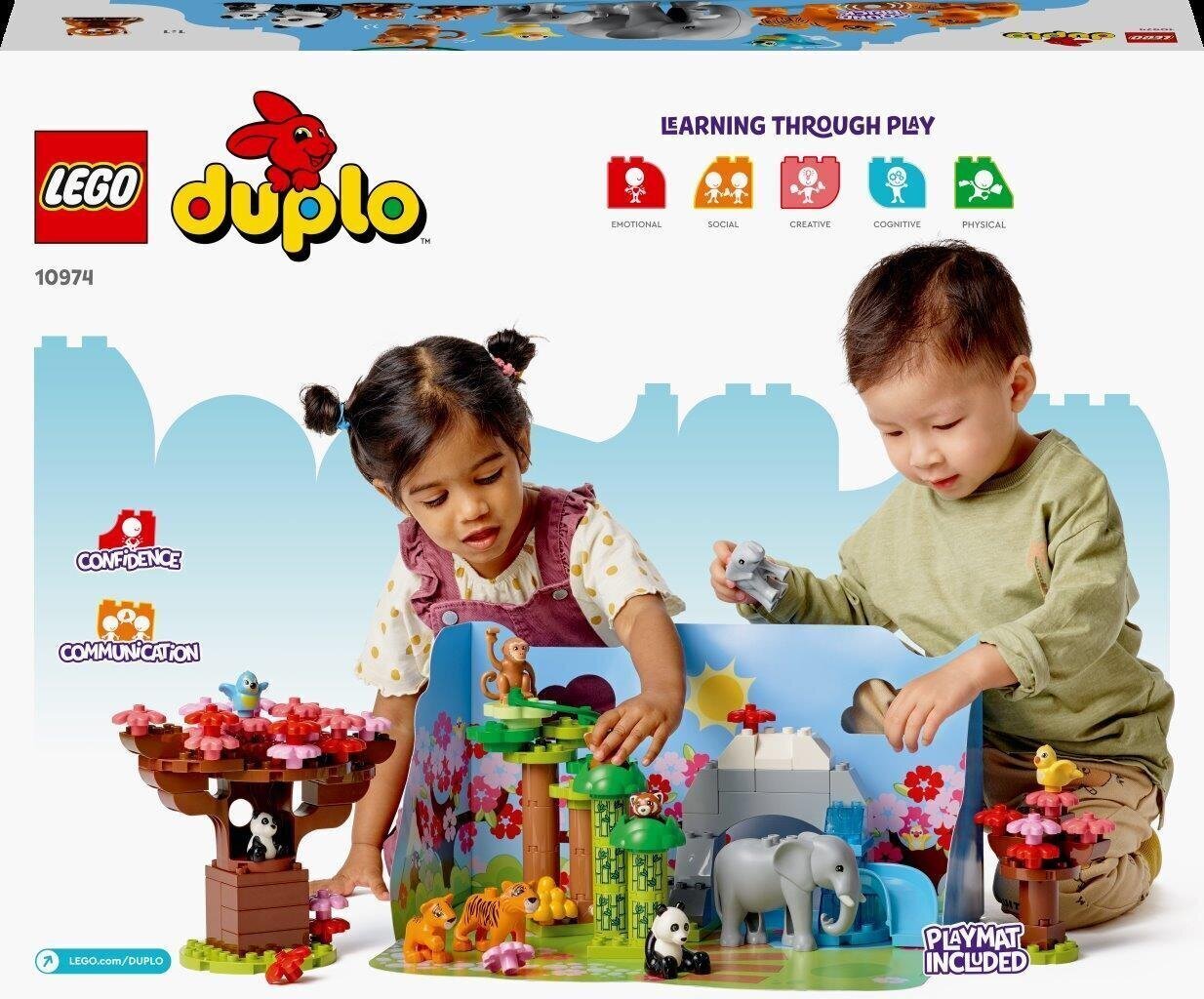 10975 LEGO® DUPLO Maailma metsloomad hind ja info | Klotsid ja konstruktorid | kaup24.ee