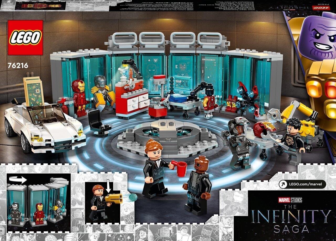 76216 LEGO® Super Heroes Marvel Avengers Iron Man's Arsenal цена и информация | Klotsid ja konstruktorid | kaup24.ee