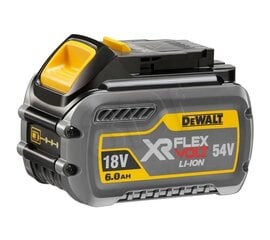 Aku DeWalt DCB546; 18 V/54 V; 6,0 Ah; Li-ion hind ja info | Akud, patareid fotoaparaatidele | kaup24.ee