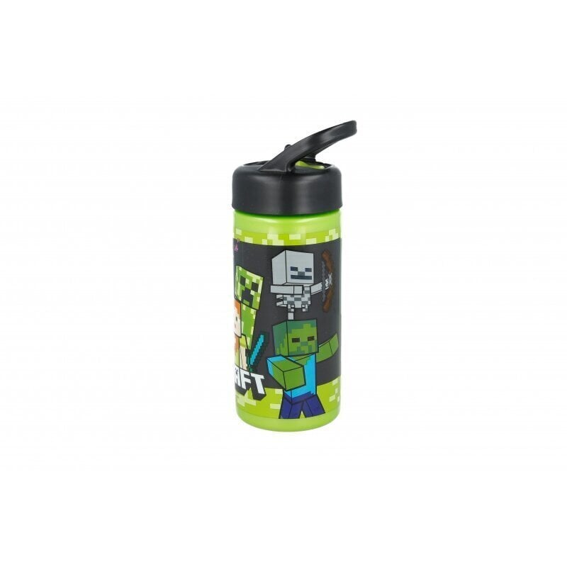 Plastikust pudel Minecraft, 410 ml hind ja info | Joogipudelid | kaup24.ee