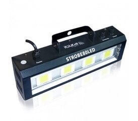 Ibiza STROBE80LED stroboskoop 4x 20W LED, must цена и информация | Праздничные декорации | kaup24.ee