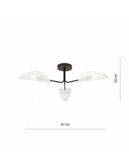 Lamp Emibig Gomez 3 White/Gold цена и информация | Потолочные светильники | kaup24.ee