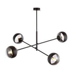 Lamp Emibig Linear 4 Black/Stripe цена и информация | Люстры | kaup24.ee