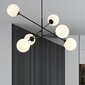 Lamp Emibig Linear 6 Black/Opal цена и информация | Rippvalgustid | kaup24.ee