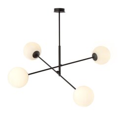 Lamp Emibig Linear 4 Black/Opal цена и информация | Люстры | kaup24.ee