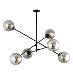 Lamp Emibig Linear 6 Black/Grafit цена и информация | Люстры | kaup24.ee