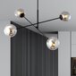Lamp Emibig Linear 4 Black/Grafit hind ja info | Rippvalgustid | kaup24.ee