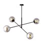 Lamp Emibig Linear 4 Black/Grafit цена и информация | Rippvalgustid | kaup24.ee