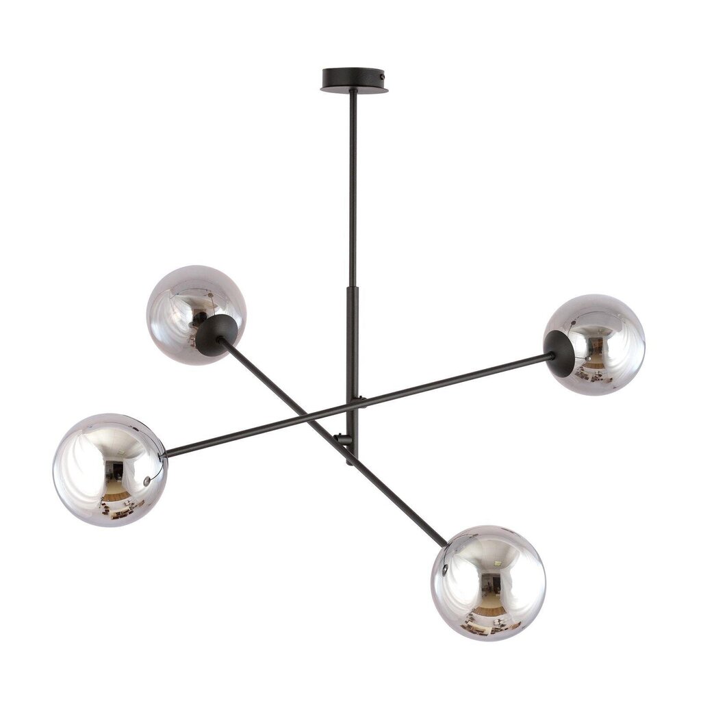 Lamp Emibig Linear 4 Black/Grafit hind ja info | Rippvalgustid | kaup24.ee