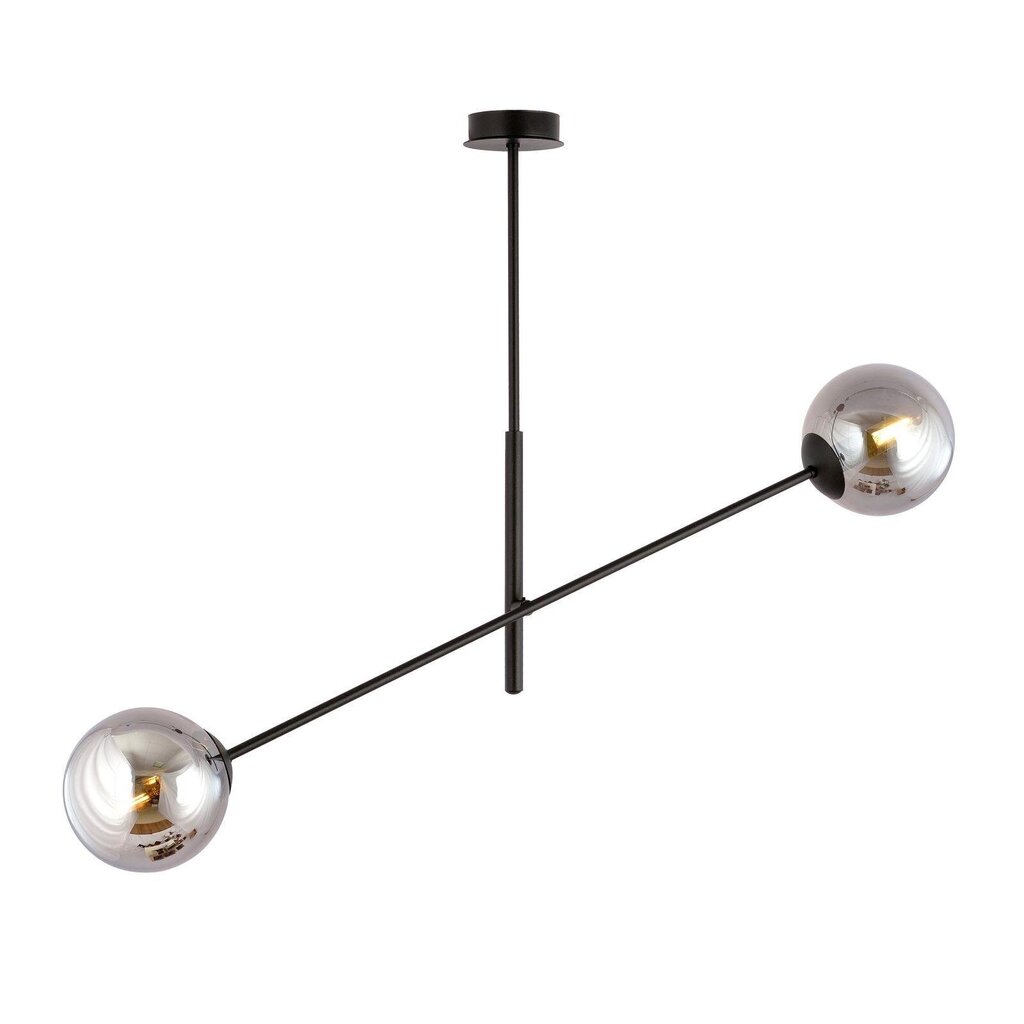 Lamp Emibig Linear 2 Black/Grafit цена и информация | Rippvalgustid | kaup24.ee