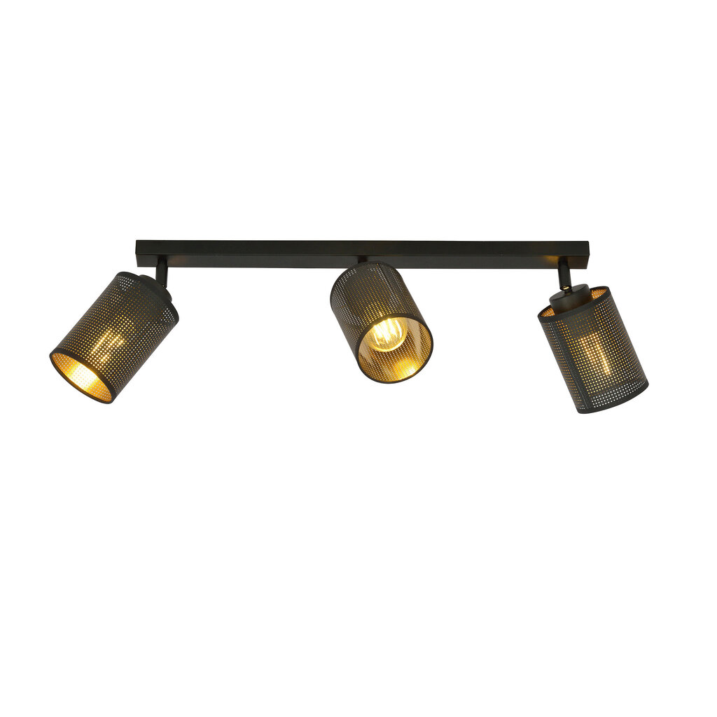 Lamp Emibig Bronx 3 Black hind ja info | Laelambid | kaup24.ee