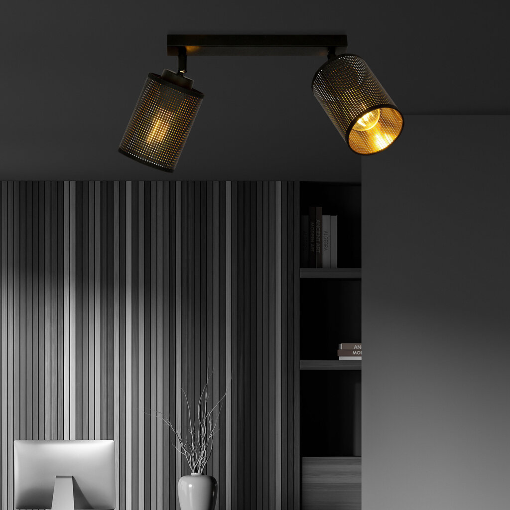 Lamp Emibig Bronx 2 Black цена и информация | Laelambid | kaup24.ee