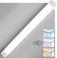 Светодиодный светильник G.LUX GL-LED-NEW BATTEN-40W-1200mm цена и информация | Потолочные светильники | kaup24.ee