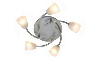 Потолочный светильник G.LUX MICA-5S матовый хром цена и информация | Потолочные светильники | kaup24.ee