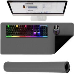 Коврик для клавиатуры и мыши - серый цена и информация | Мыши | kaup24.ee