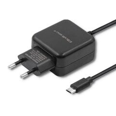 Qoltec 50196, MicroUSB, 2.4A hind ja info | Mobiiltelefonide laadijad | kaup24.ee