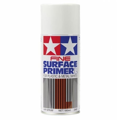 Tamiya - Surface Primer L White (teraga krunt) 180ml, 87044 hind ja info | Kunstitarbed, voolimise tarvikud | kaup24.ee