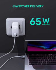 Aukey Wall Charger PA-B3 Mini USB-C, 2 x цена и информация | Зарядные устройства для телефонов | kaup24.ee