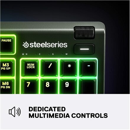SteelSeries 64803 hind ja info | Klaviatuurid | kaup24.ee