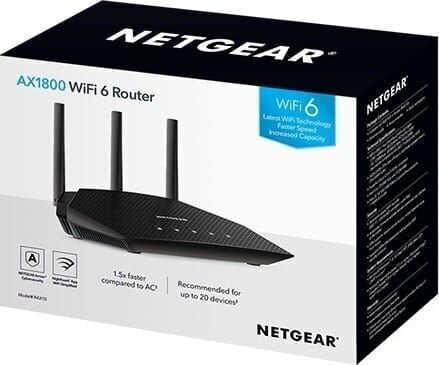 Ruuter Netgear RAX10-100EUS hind ja info | Ruuterid | kaup24.ee