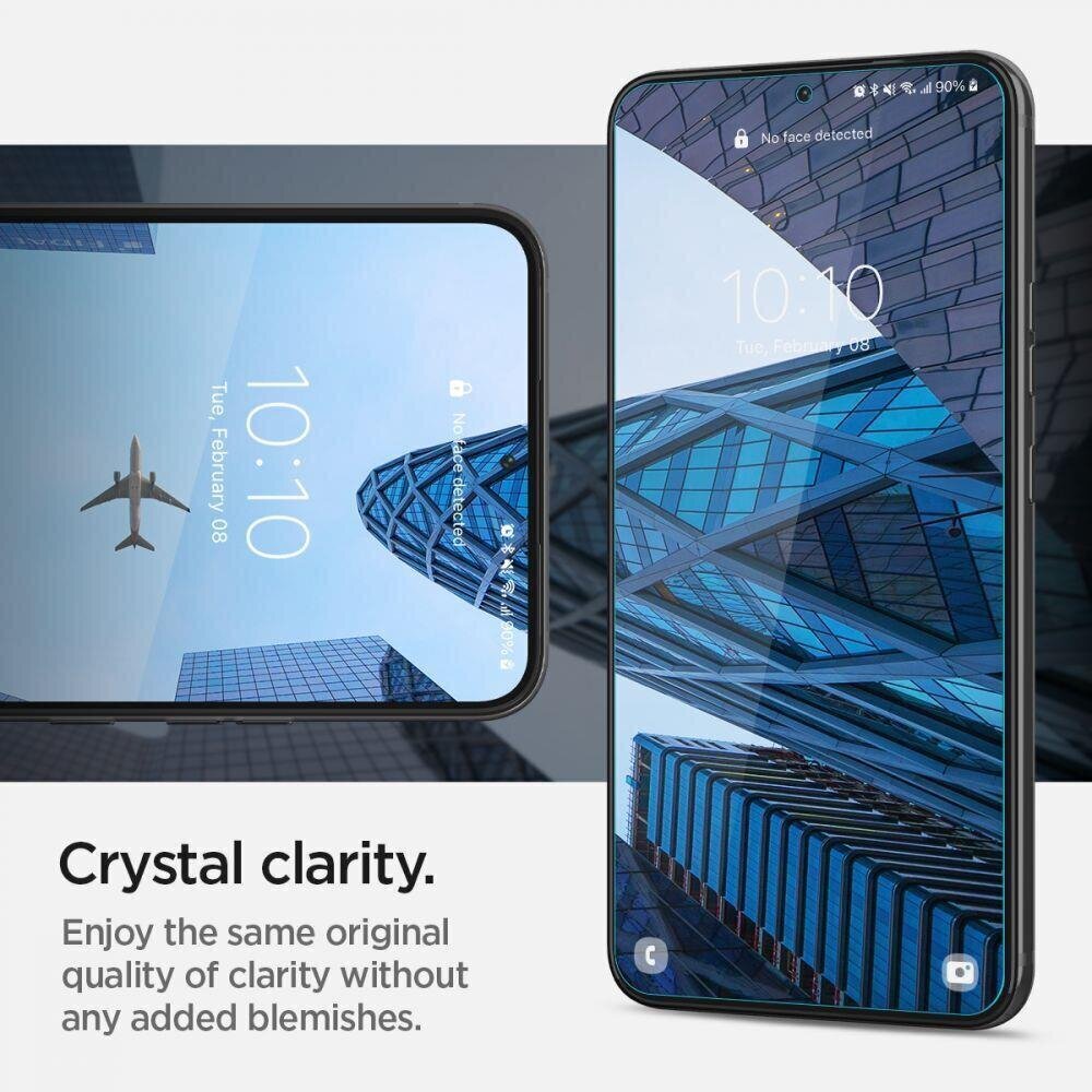 Kaitseklaas Spigen Neo Flex 2-Pack telefonile Galaxy S22 цена и информация | Ekraani kaitsekiled | kaup24.ee