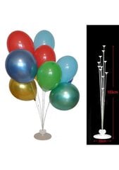 Подставка для воздушных шаров из 11 частей цена и информация | Гудки для вечеринки Clown Face (4шт.) | kaup24.ee